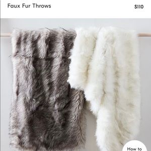 Faux Fur Throws